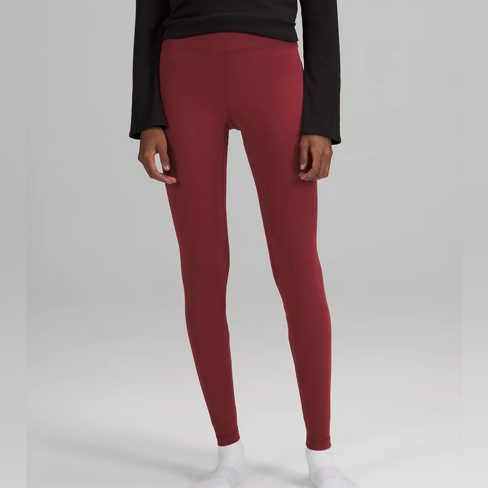 NWT lululemon Align High Rise Pant 28” in Mulled Wine